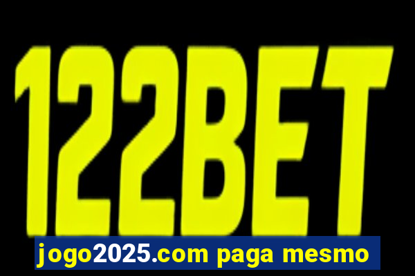 jogo2025.com paga mesmo